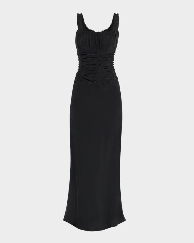 Nic Silk Maxi Dress